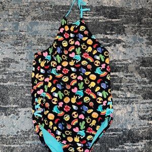 The children’s place girls emoji one piece